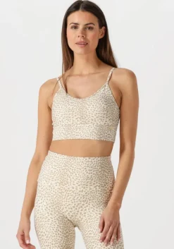 beige deblon sports top ivy