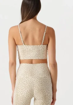 beige deblon sports top ivy