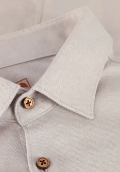 beige desoto casual overhemd desoto kent 1/2