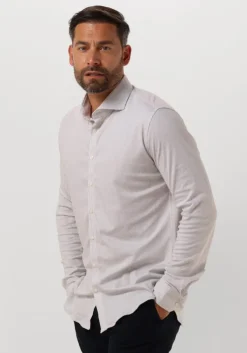 beige desoto klassiek overhemd essential hai 1/1