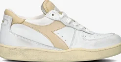 beige diadora lage sneakers mi basket row cut