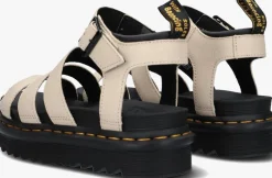 beige dr martens sandalen blaire