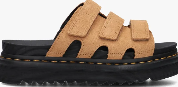 beige dr martens slippers raine slide