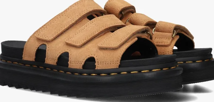 beige dr martens slippers raine slide