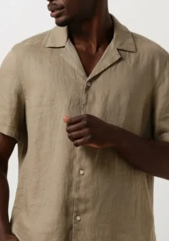 beige drykorn casual overhemd bijan_2 126004