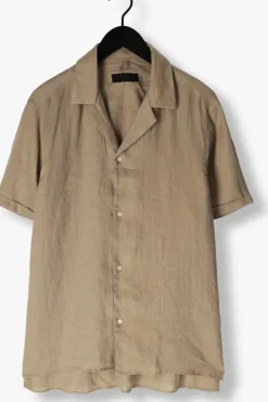 beige drykorn casual overhemd bijan_2 126004