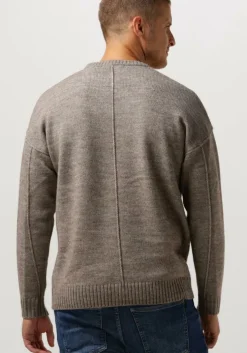 beige drykorn trui malio