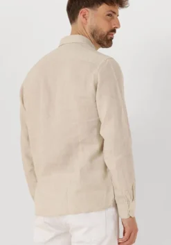 beige dstrezzed casual overhemd jagger shirt