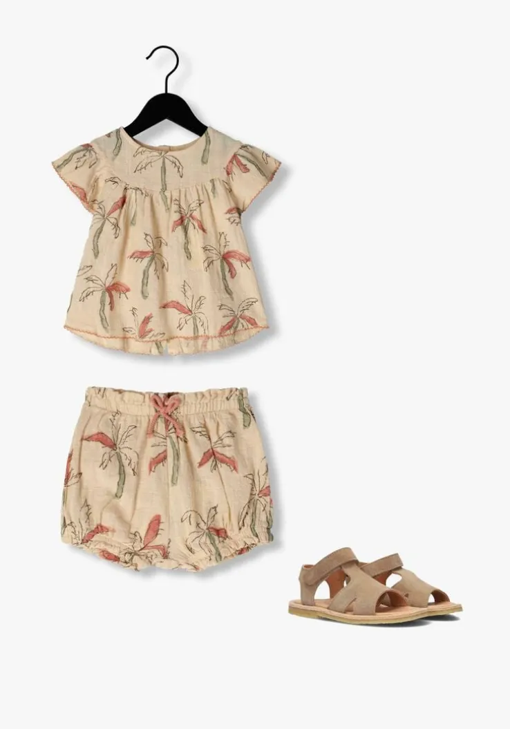 beige du loua platte sandalen du alfie