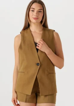 beige edited gilet willow vest