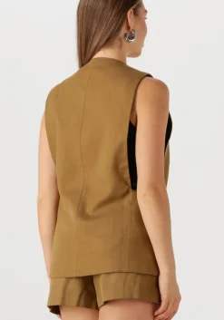 beige edited gilet willow vest