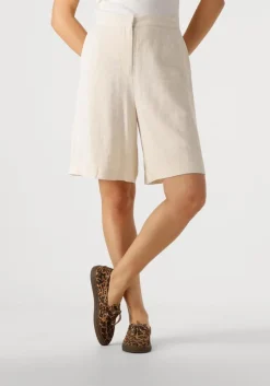 beige edited korte broek amy shorts