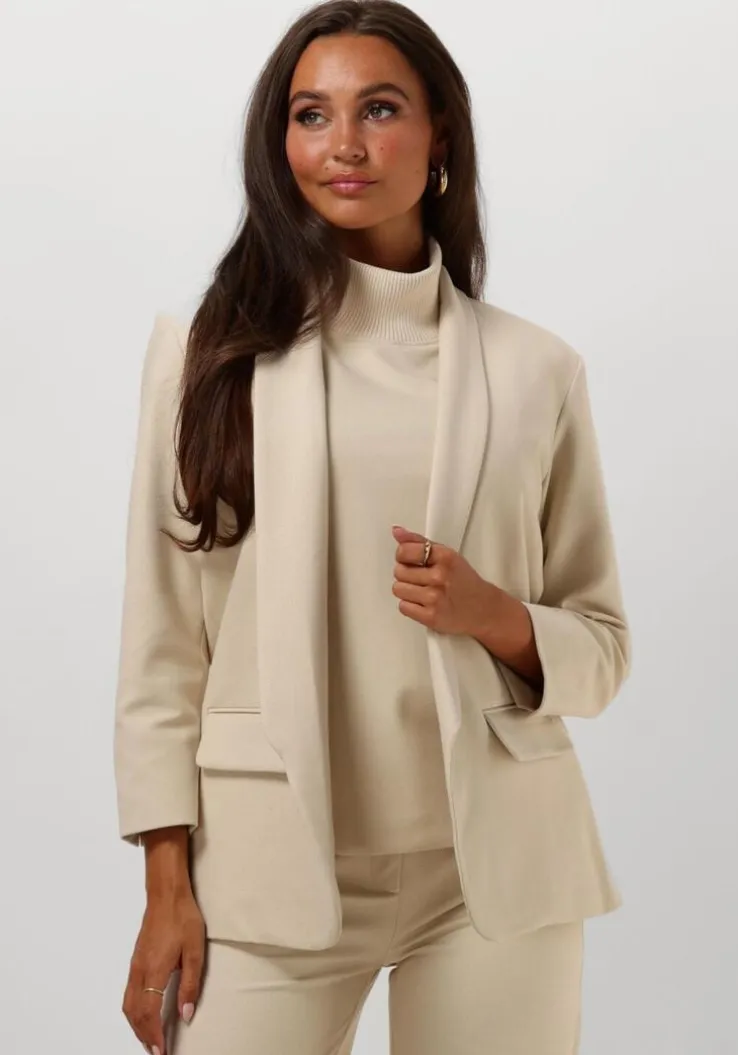 beige est'seven blazer araz blazer