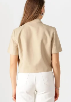 beige est'seven blazer diletta jacket