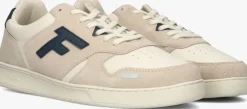 beige faguo lage sneakers palmer leather