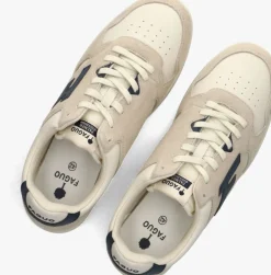beige faguo lage sneakers palmer leather
