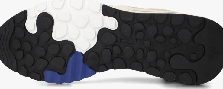 beige floris van bommel hoge sneakers sfm-10154 de treener