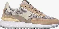 beige floris van bommel lage sneakers sfm-10207 noppi
