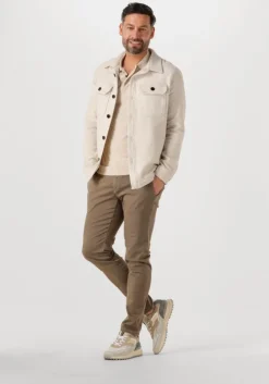 beige floris van bommel lage sneakers sfm-10159 noppi