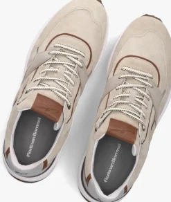 beige floris van bommel lage sneakers sfm-10223 noppi
