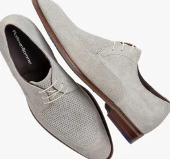 beige floris van bommel nette schoenen sfm-30462 de stapper