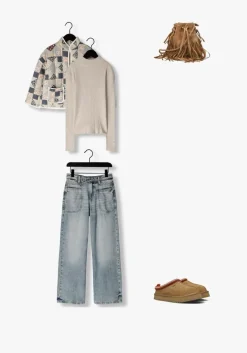 beige frankie & liberty tops & t-shirts puck knitted sweater