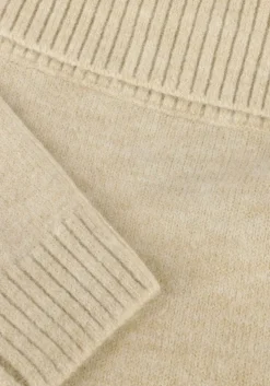 beige frankie & liberty trui patricia knitted sweater