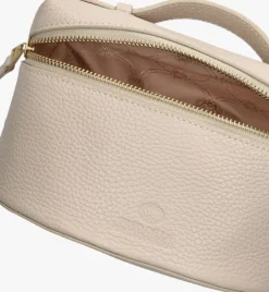 beige fred de la bretoniere handtas lori handbag leather