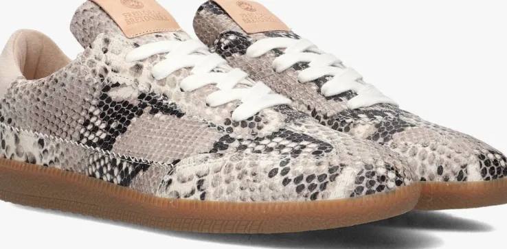 beige fred de la bretoniere lage sneakers pearl sign