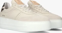beige fred de la bretoniere lage sneakers vajen babs