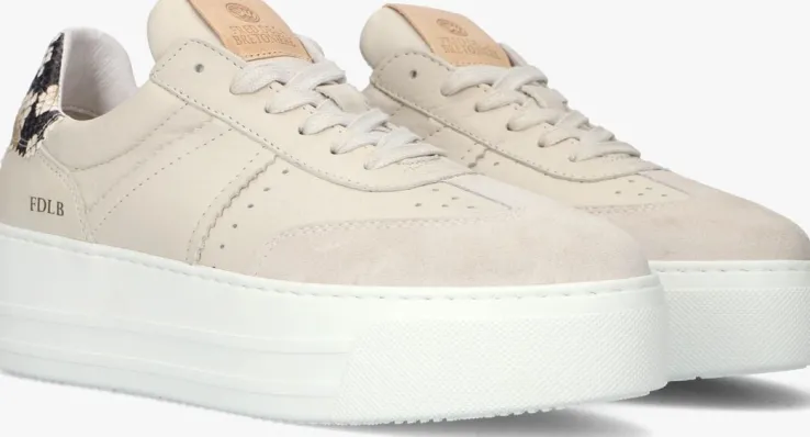 beige fred de la bretoniere lage sneakers vajen babs