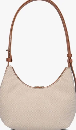 beige furla handtas goccia s shoulder bag