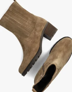 beige gabor enkelboots 801.4