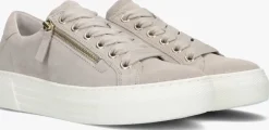 beige gabor lage sneakers 465