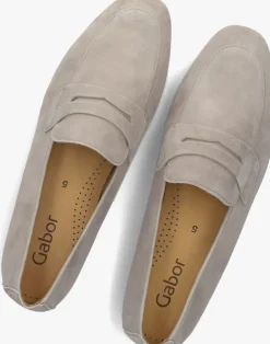 beige gabor loafers 213