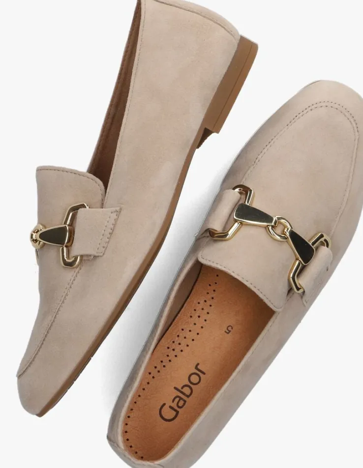 beige gabor loafers 211