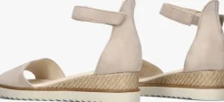 beige gabor sandalen met hak 780.2