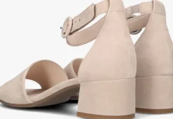 beige gabor sandalen met hak 902