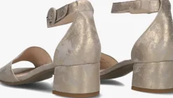 beige gabor sandalen met hak 902