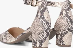 beige gabor sandalen met hak 340