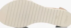 beige gabor sandalen met hak 780.2