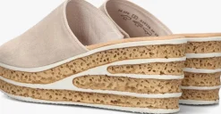beige gabor slippers 650.1