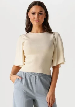 beige gestuz top gzsama top