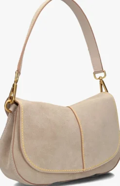 beige gianni chiarini schoudertas helena round 11668