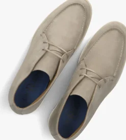 beige giorgio veterschoenen 56409