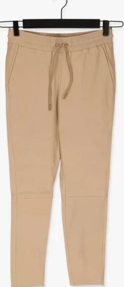 beige goosecraft pantalon amy spirit pants
