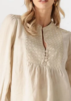 beige greek archaic kori blouses 440645