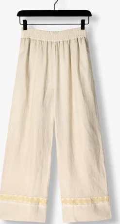 beige greek archaic kori wijde broek 210624