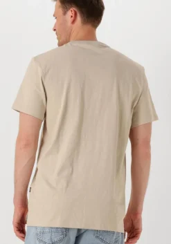 beige g-star raw t-shirt nifous r t