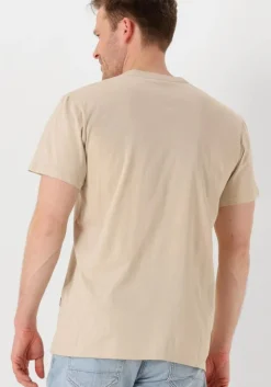 beige g-star raw t-shirt nifous r t